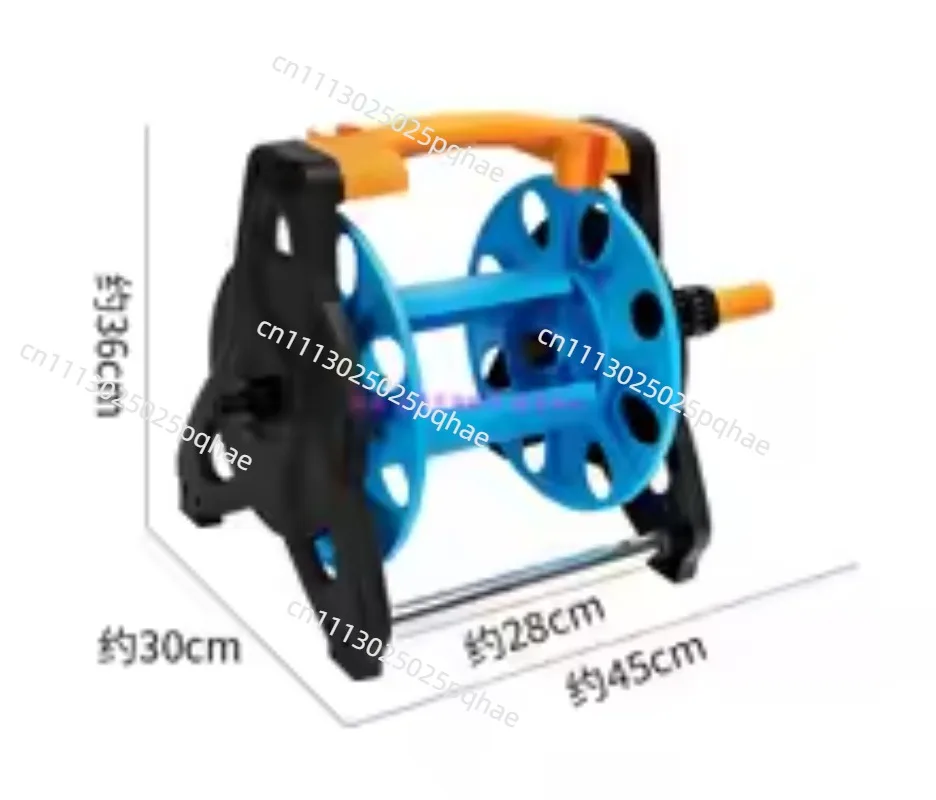 Garden Hose Reel Cart – Motorized Sprayer System with Pipe Storage (Portable Design)