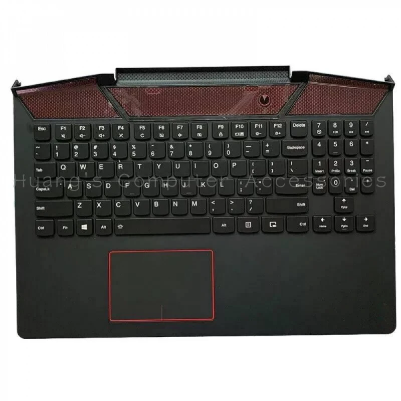 S+New Original Backlit Keyboard Palmrest C Shell 5CB0N67272 For Lenovo Legion Y720-15IKB, Fully Tested