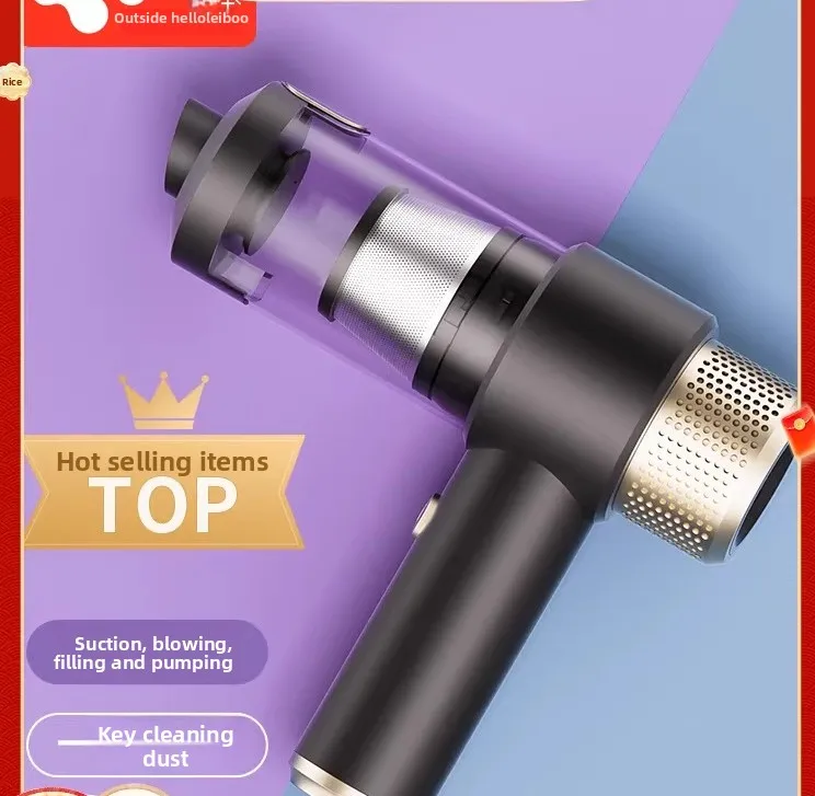 Car Vacuum Cleaner Car Handheld Small Super Suction Car Home Dual Use