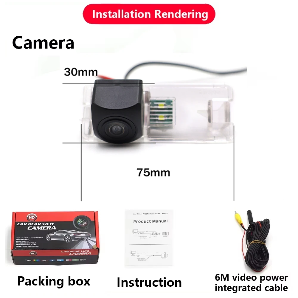 ZhuCamX For Buick Park Avenue Bitter Vero HSV Grange Backup Parking Reverse Rear view Camera  AHD 1080P