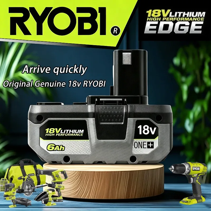 

for RYOBI high-performance lithium battery 18V low self discharge, suitable for all tools P107 P108 P109 RB18L20