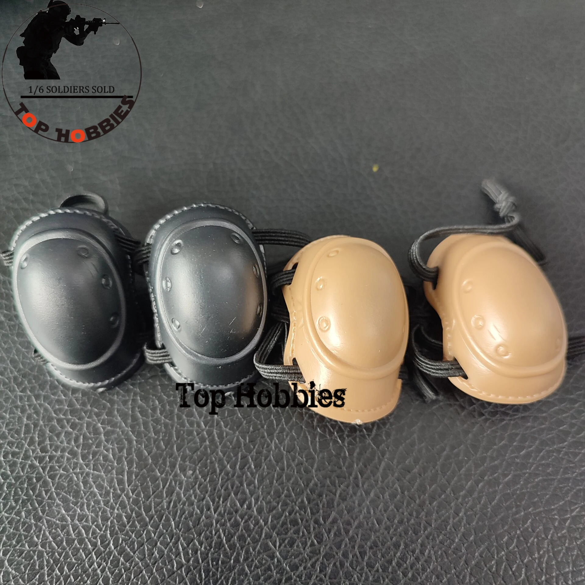 1:6 Action Figure accessori parti del soldato ginocchiera fango/nero ginocchiera modello Fit maschio femmina corpo bambola regalo da collezione