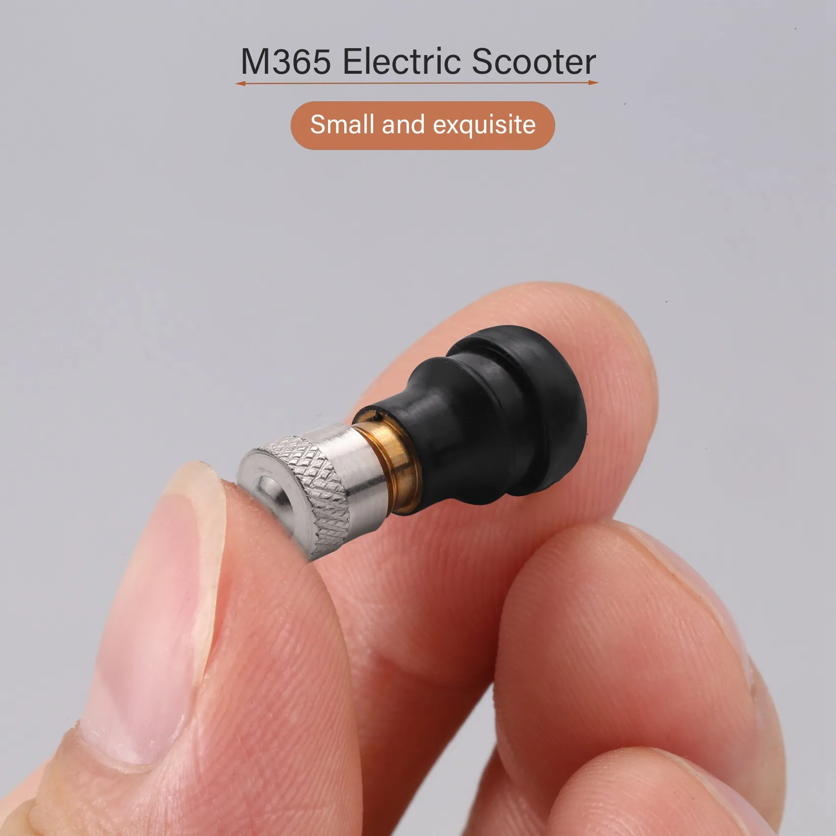 2PCS ไฟฟ้าสกู๊ตเตอร์วาล์วสูญญากาศสําหรับ Xiaomi M365 สกู๊ตเตอร์ยางยางวาล์วล้อวาล์วแก๊สไฟฟ้าสกู๊ตเตอร์