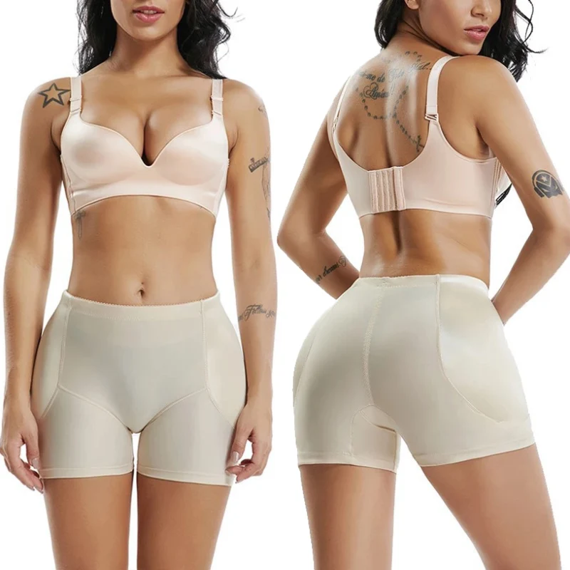 

Seamless Side Hip And Butt For Women Hips Padding Butt Padding Panty With Foam Butt Enhancer Shorts Underwear Non-removable