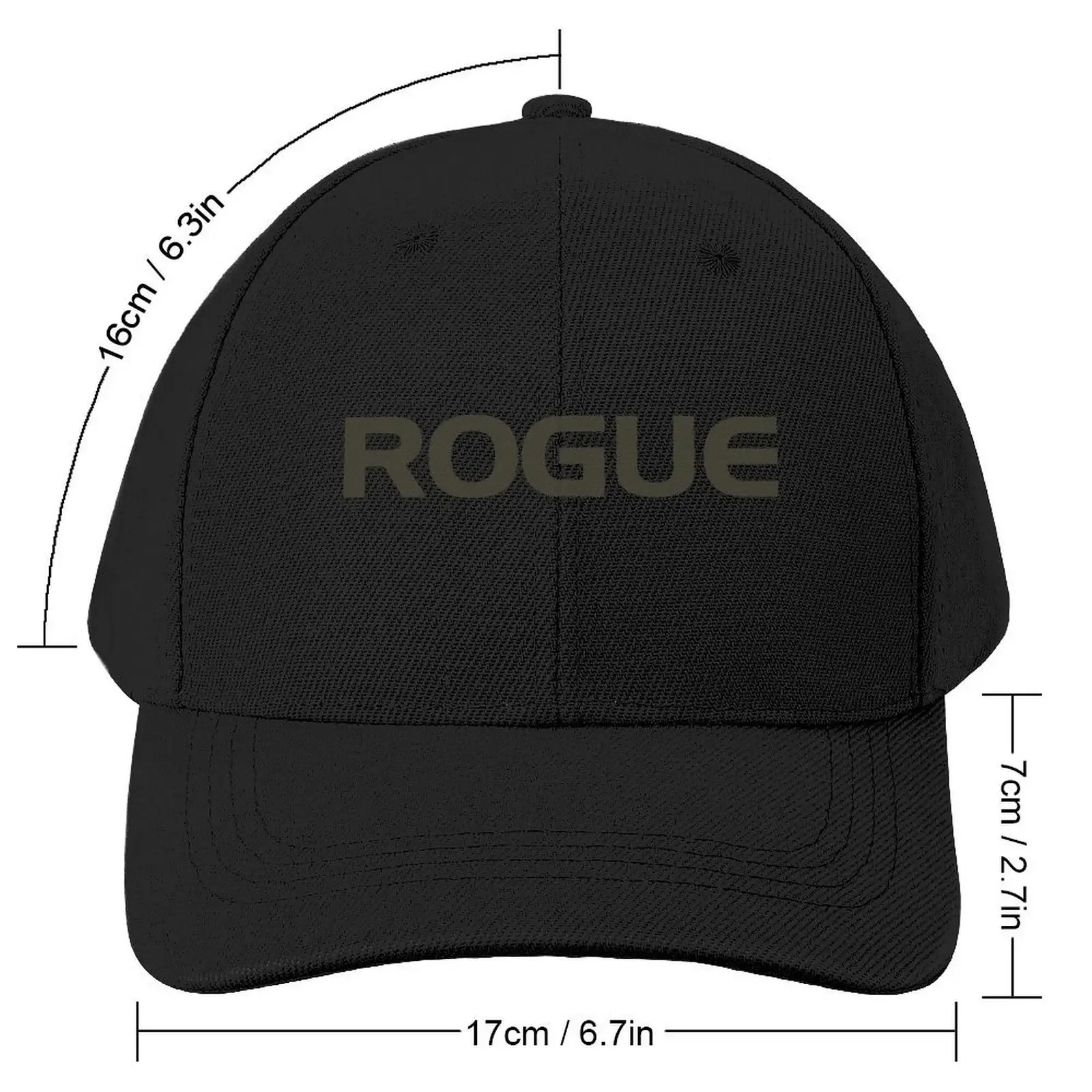 Rogue - Basic Green Baseball Cap Golf sun hat Hat Man For The Sun Men Golf Wear Women's