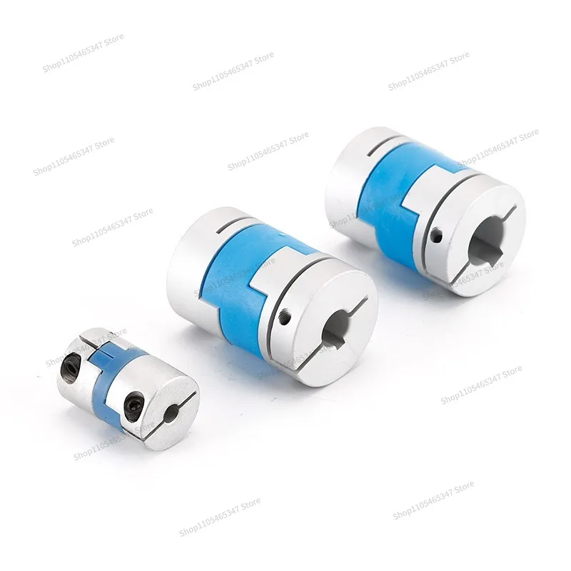 For Cross Slider Top-tightening Coupling, Machine Tool Servo Motor Screw High Torque Elastic Coupling