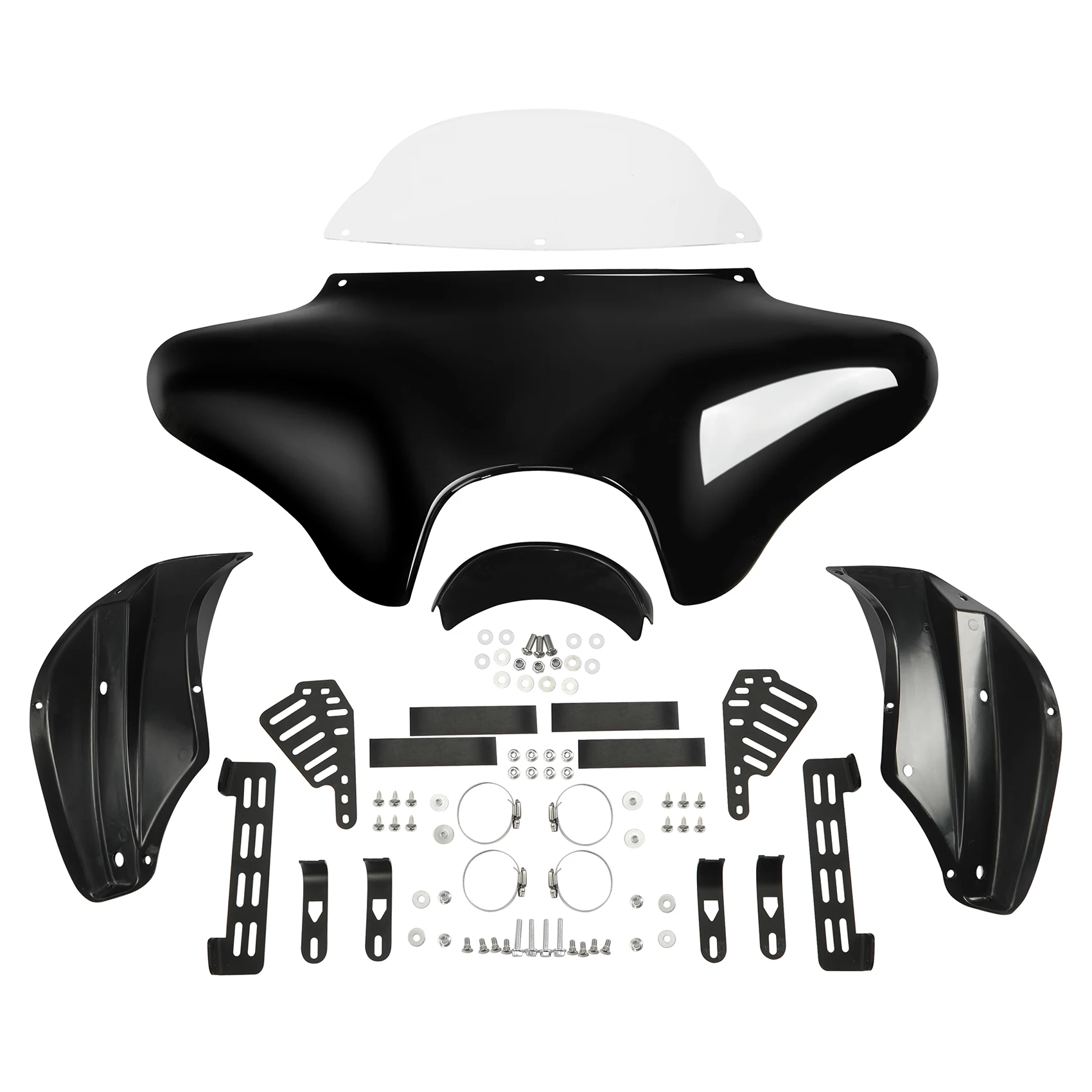 Front Outer Batwing Fairing Fit For Yamaha V-Star 650 Classic XVS650A 1998 Boulevard C50 VL800 2005–2019 Shadow ACE VT1100C2