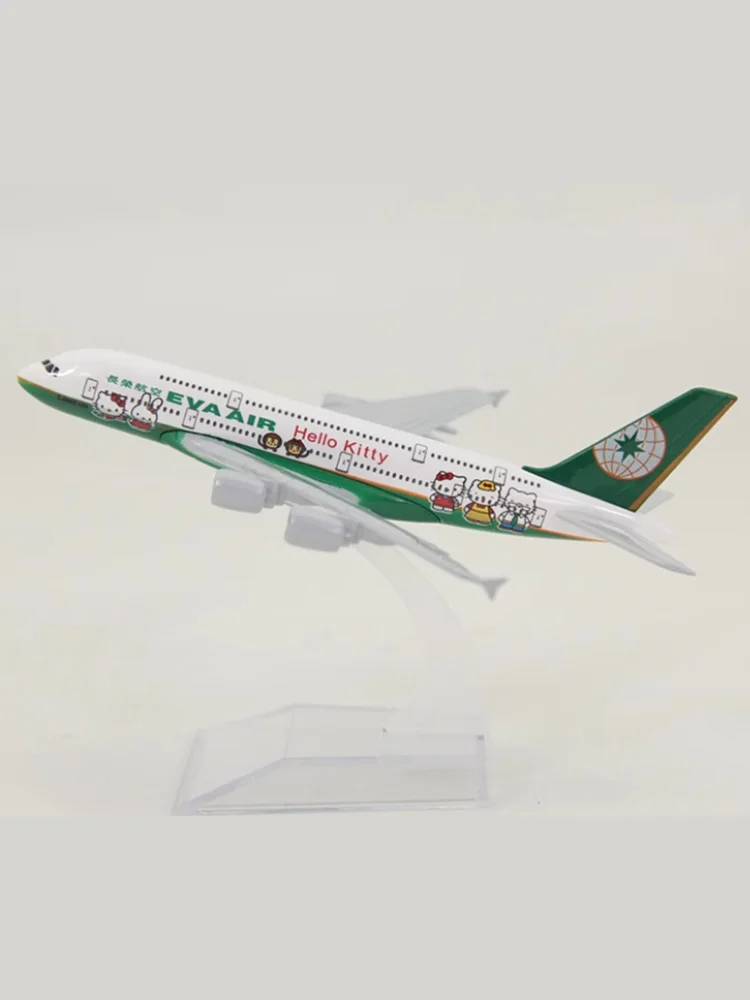 

Die cast A380 aircraft alloy plastic ratio 1:400 model toy gift collection simulation display decoration