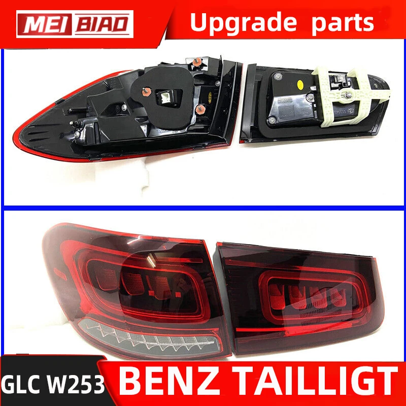 Upgrade Taillight Plug And Play Suit For 2016-2019  GLC  Class Modify Facelift New Style  Design Turning Lights Back  Led Lights