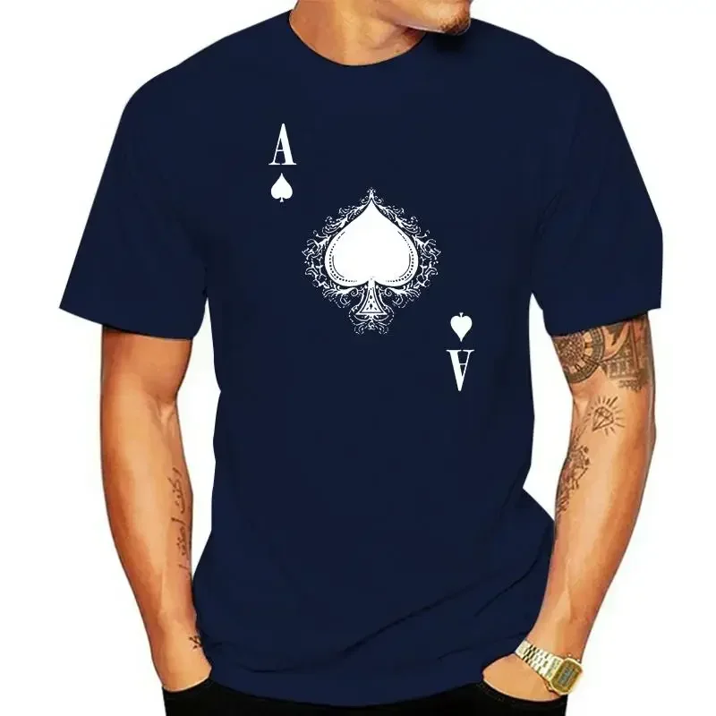 LE ACE OF SPADES IV هوديي Spade Ace بوكر بطاقة كازينو كارتي رويال فلوش بيك كملابس رجالية harajuku تي شيرت كبير الحجم