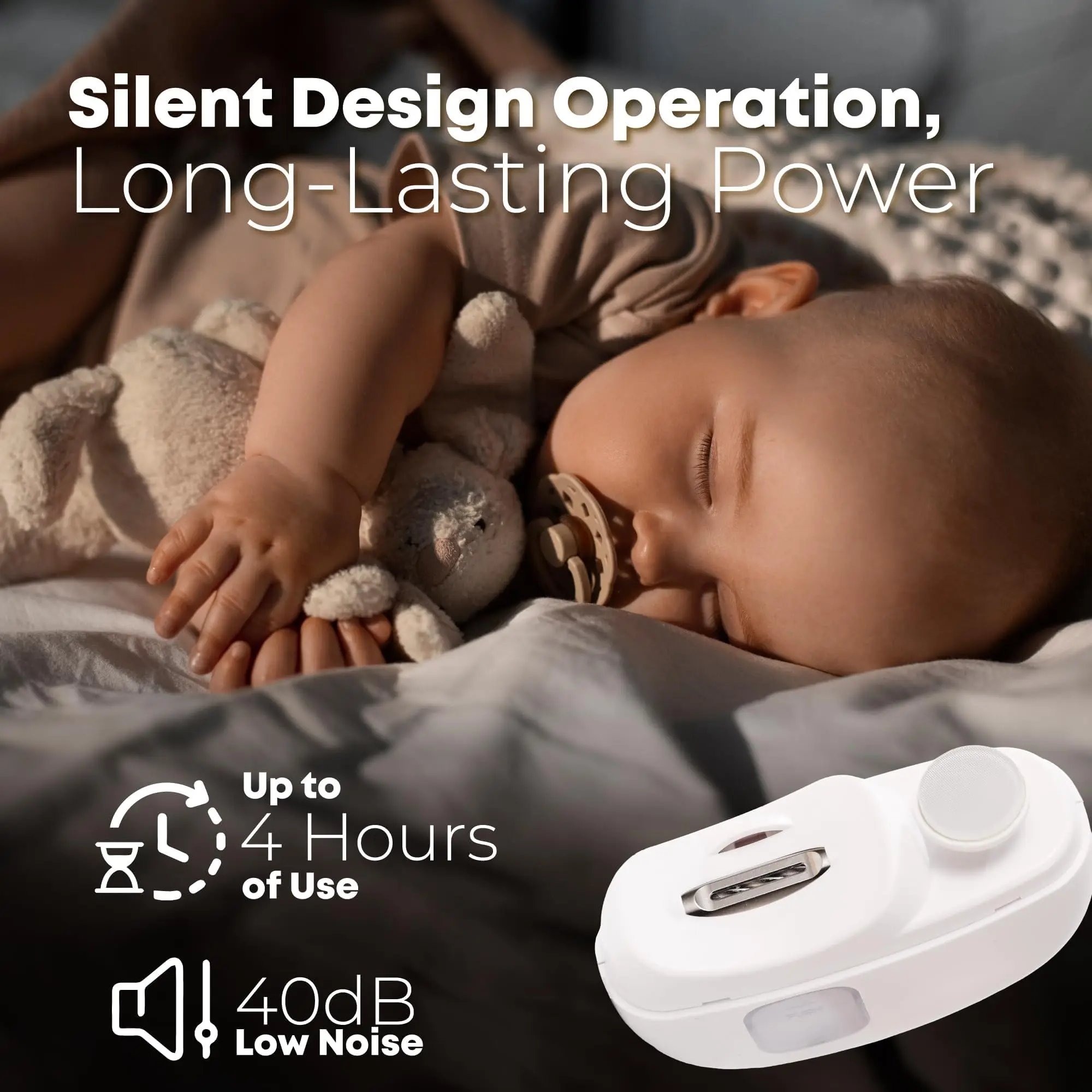 Elektrische automatische nagelknipper - 2 in 1 automatische vingernagelsnijder en polijstschuurmachine voor baby's, senioren en volwassenen, USB oplaadbaar