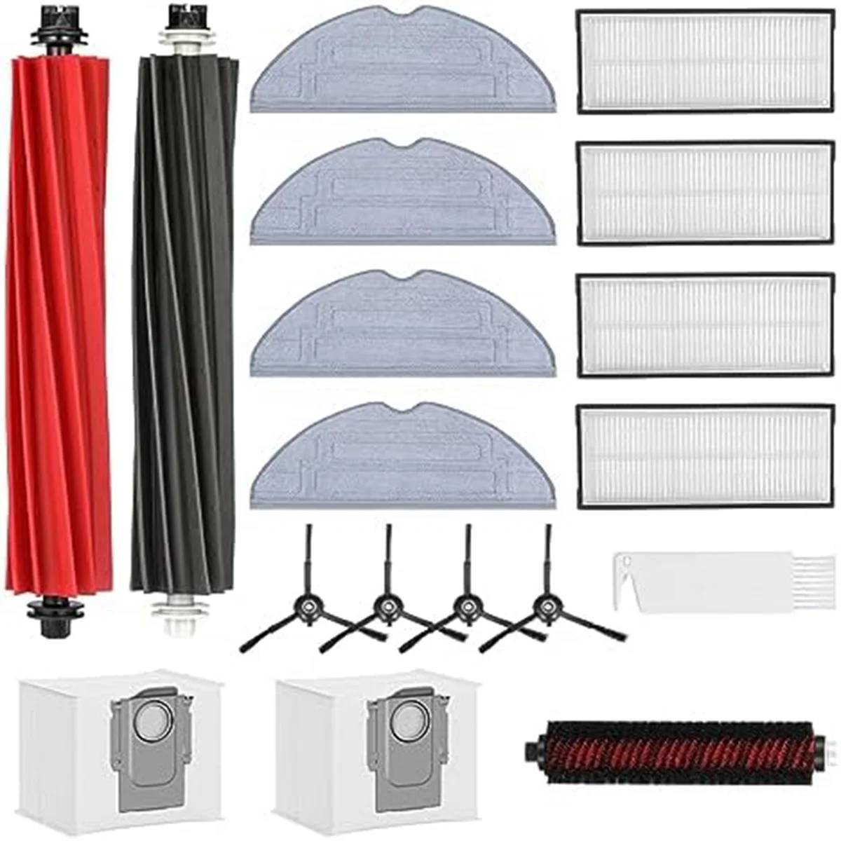 Accessories for Roborock S8 Pro Ultra S8 S8+ Main Side Brush Filter Dust Bag Robot Vacuum Cleaner Spare Parts
