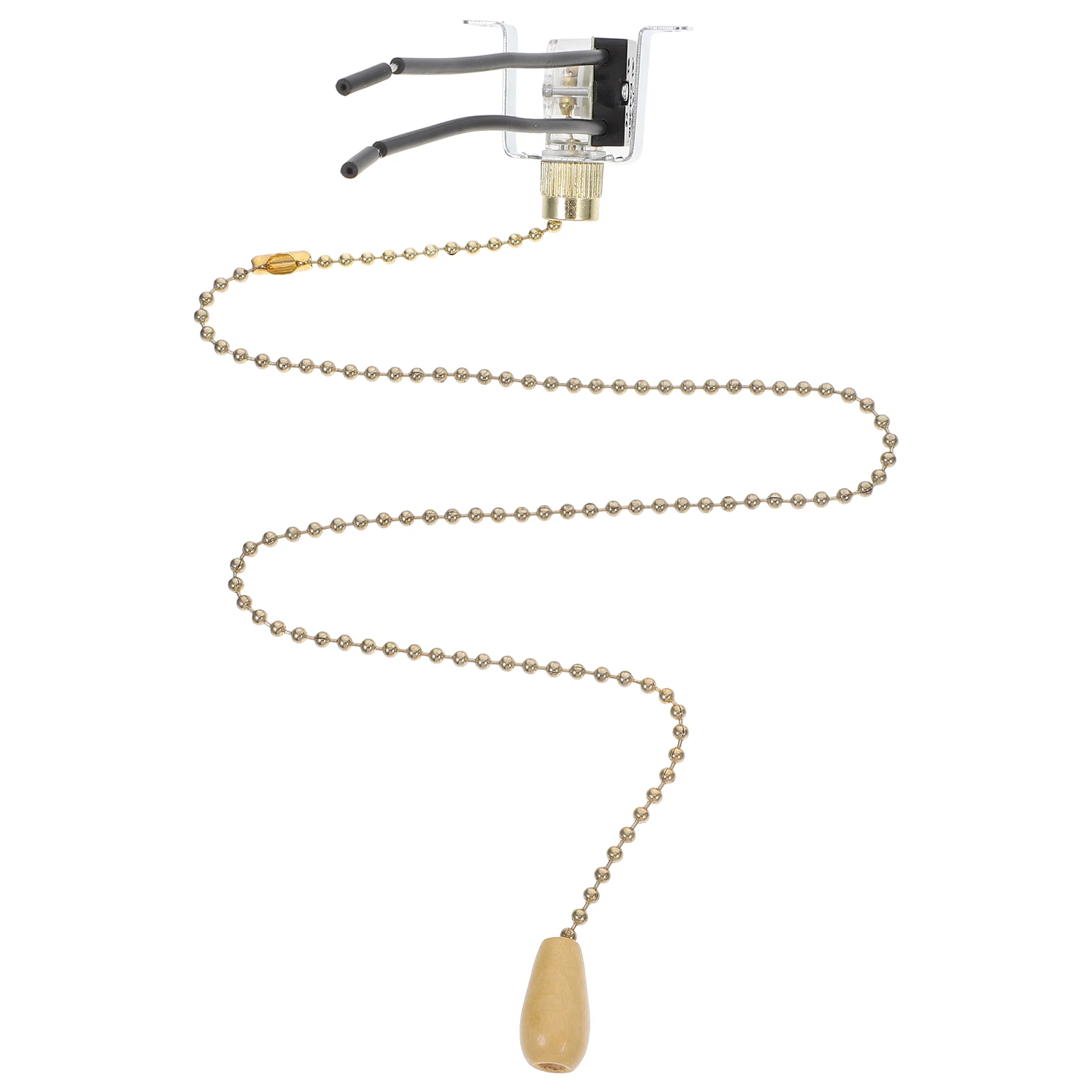 Ceiling Switch Pull Cord Vintage Wall Chain Switch Extenders Fan Mounts On Off Easy Install Decorative Brass