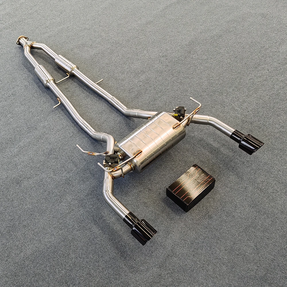 Factory Direct Sales 304SS Valve Exhaust Catback System for  Infiniti FX37 3.7T FX50 QX50 QX70 QX80 FX35