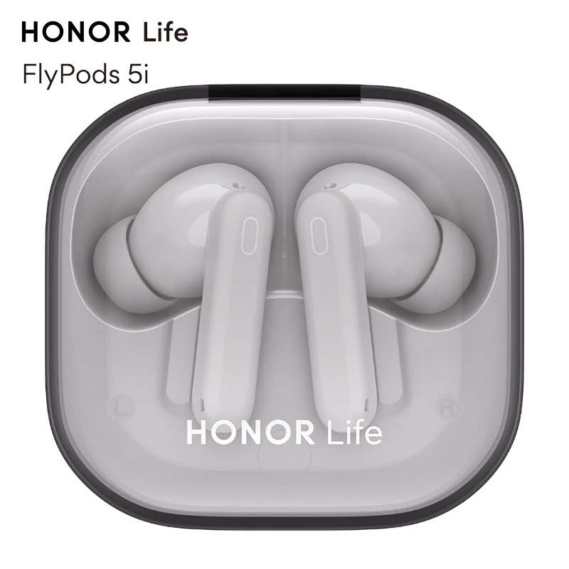 HONOR Life FlyPods 5i Earphones TWS Wireless Bluetooth 6.1 Headphones ANC Active Noise Reduction HiF LHDC High Quality Earbuds