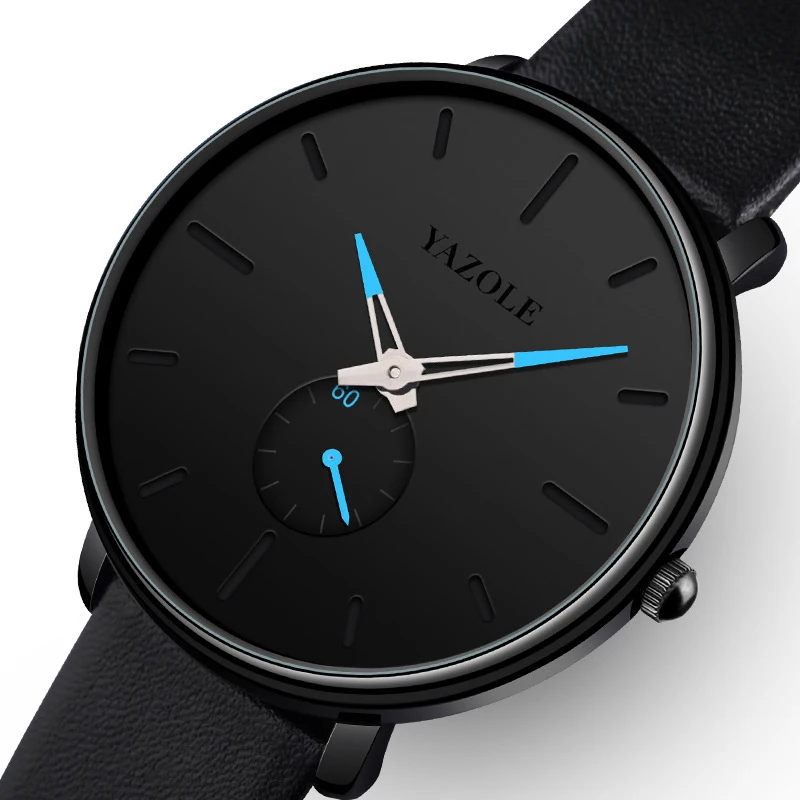 อุทัย BK129 นาฬิกาแฟชั่นและเรียบง่ายสําหรับผู้ชายกันน้ํา 30 เมตรนาฬิกาควอทซ์ส่องสว่างนาฬิกาธุรกิจนาฬิกาของขวัญสําหรับผู้ชาย