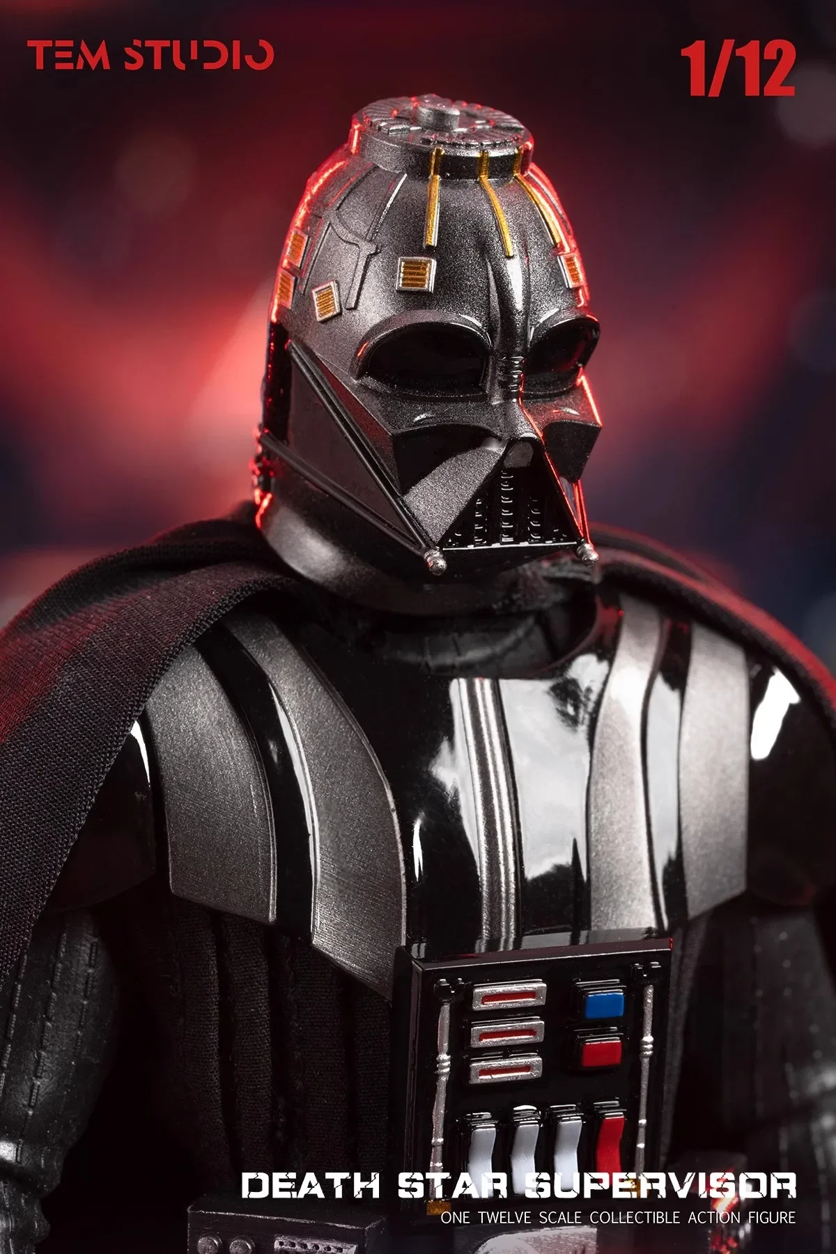 

TYCTOYS Brand New TEM STUDIO TEMS001 1/12 Death Star Supervisor Black Warrior Accessories Action Figure Model Toys Ornament