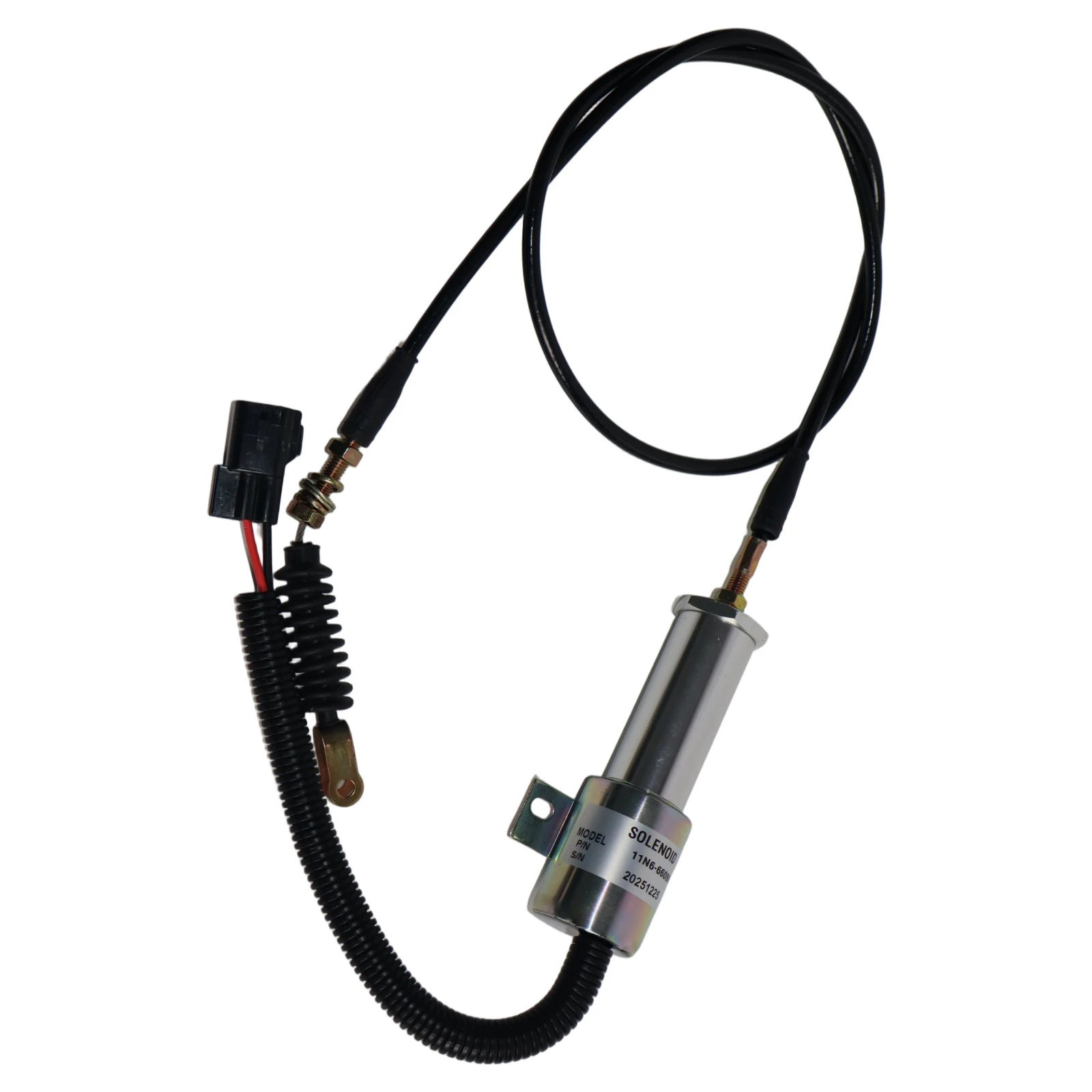 24V Magnetventil 11N6-66090 11N6-66030 Kompatibel mit Daewoo DH220-5 Bagger – Detail 4