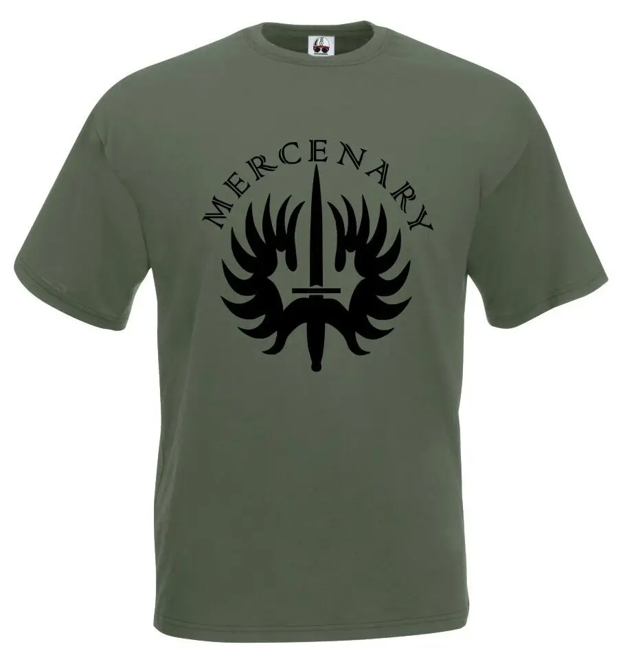 Mercenary Army Special Forces Military Legion T-Shirt 100% Cotton O-Neck Summer Short Sleeve Casual Mens T-shirt Size S-3XL