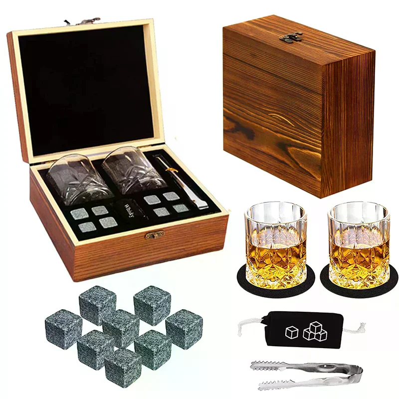 Подарок на День отца для мужчи – обзор и цена Whiskey Stone Set
