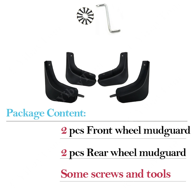 For Suzuki SX4 S-Cross 2014 ~ 2019 Mudguards Fender Mud Flap Guard Splash Mudguard Accessories Auto Styline Front Rear Mudflaps