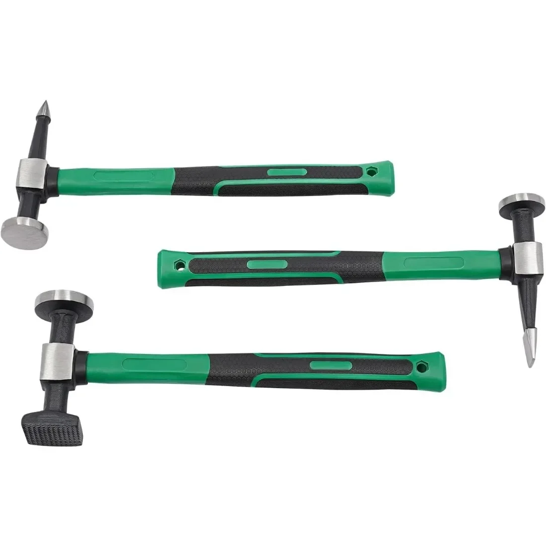 9 قطعة لوحة جسم السيارات درابزين المطرقة دوللي مجموعة ، مطرقة الجسم المعدنية ومجموعة دوللي ، أدوات إصلاح دنت للإصلاح التلقائي/الميكانيكي