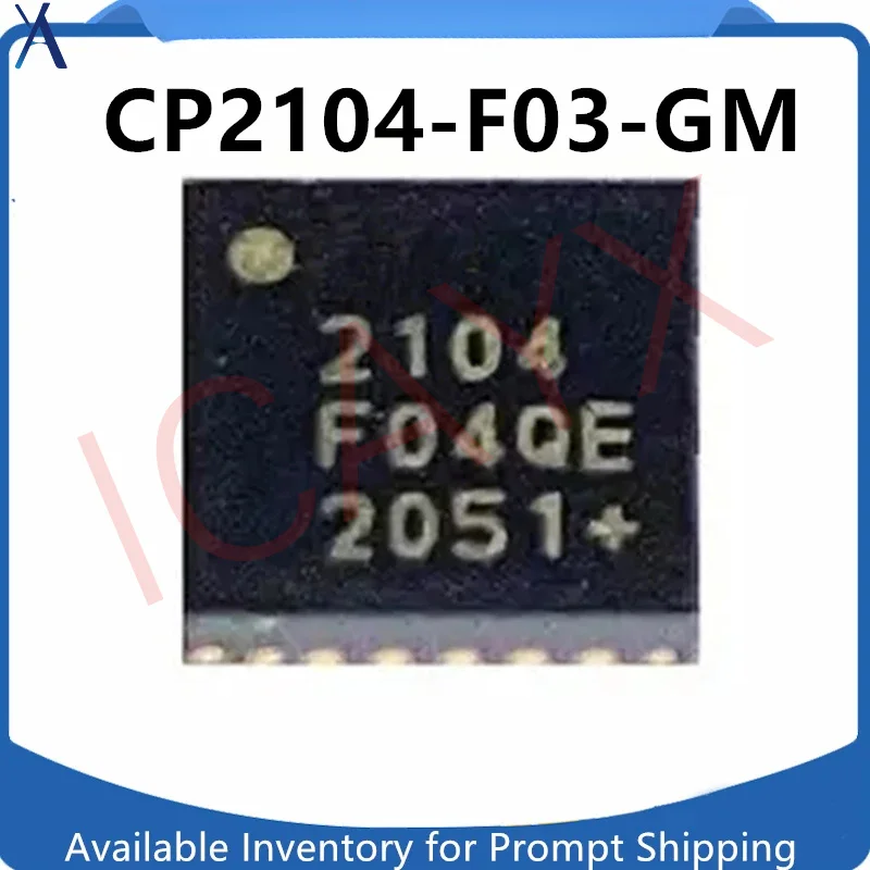 

1PCS New Original CP2104 CP2104-F03-GMR USB Serial Chip Microcontroller QFN24