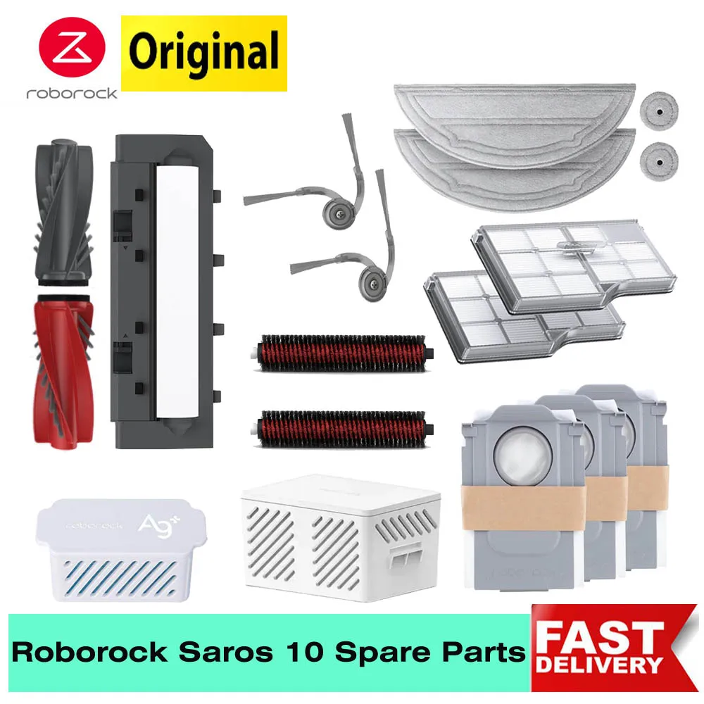 חלקי חילוף מקוריים לשואב אבק Roborock Saros 10