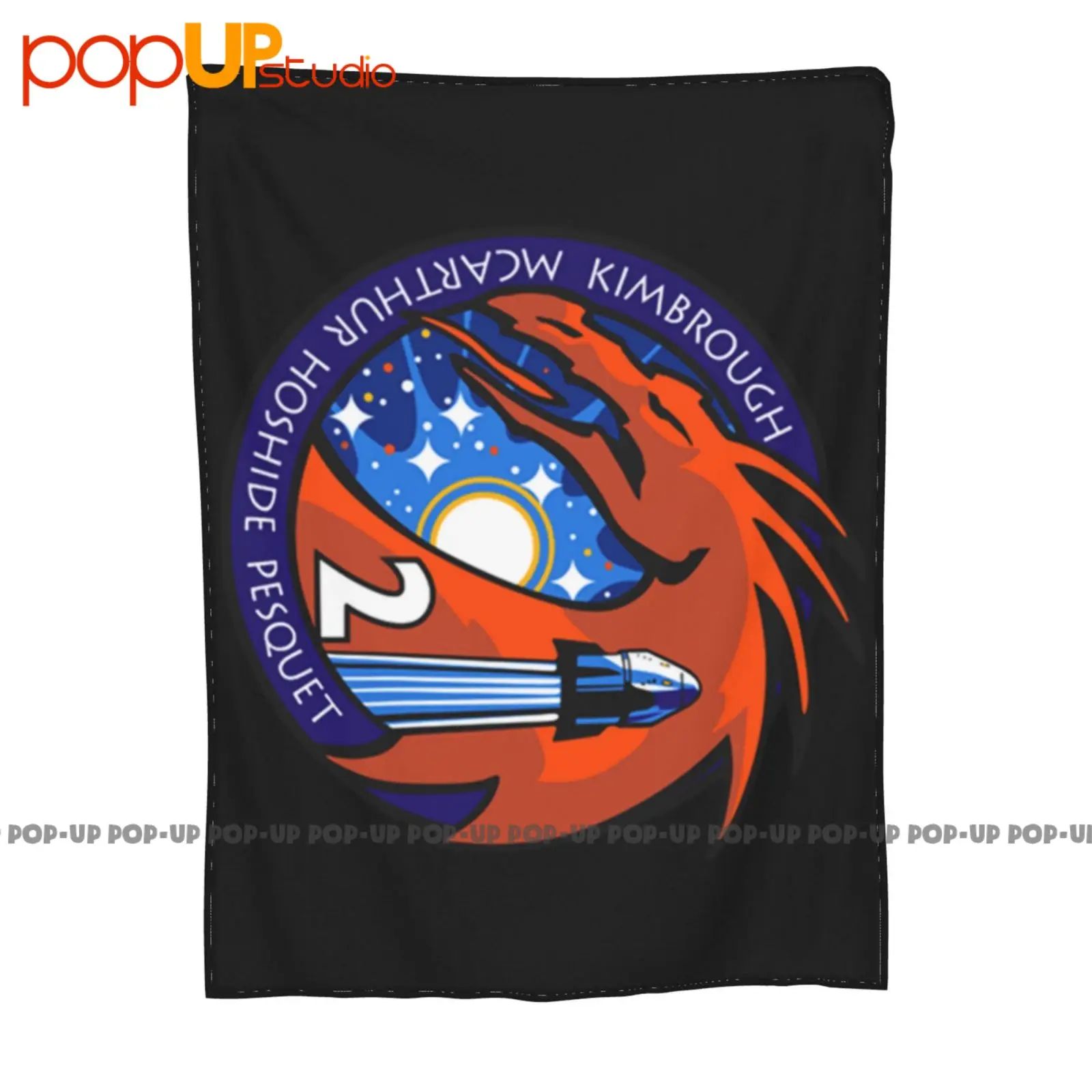 Spacex Dragon Crew-2 Ultra-Soft Blanket Quilt Winter Sofa Cover Bed Covers