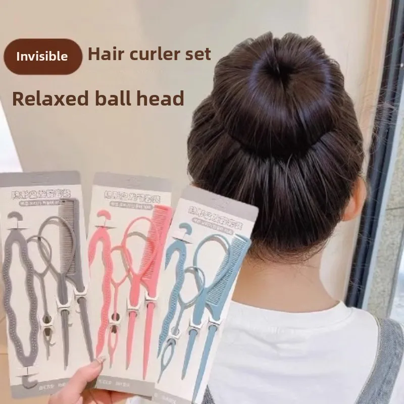 

Новинка 2023 года, детский инструмент для укладки волос, игла для вытягивания волос, аксессуары для плетения, нитевдеватель, украшения для волос для маленьких девочек