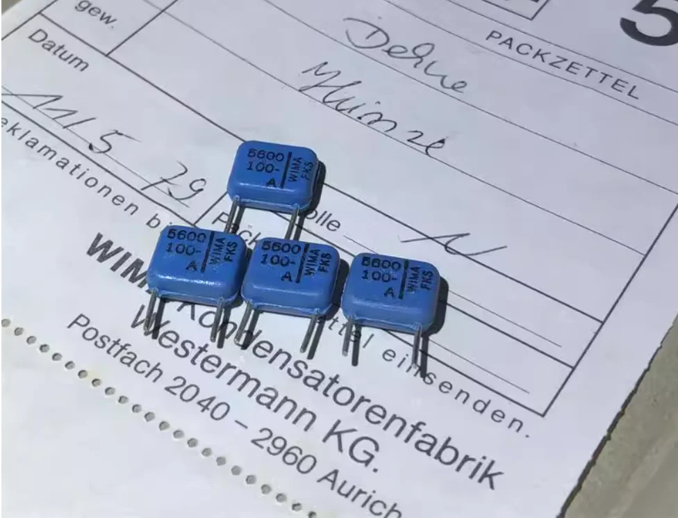 30pcs/lot Original German WIMA FKS 5600PF 100V 10x9x4mm P:8mm fever coupled audio capacitor free shipping