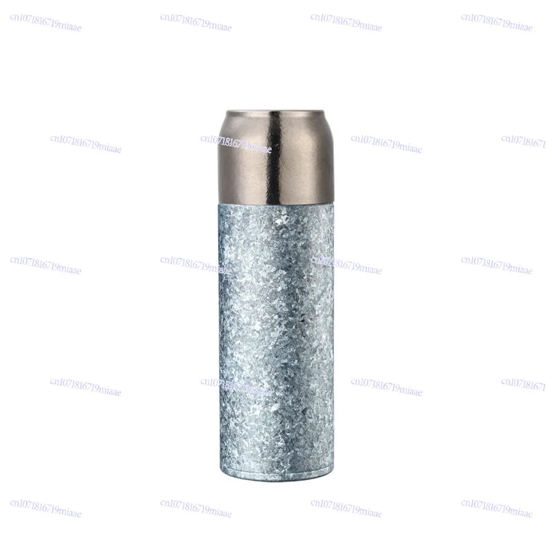 Magnetic Thermos Cup Large Capacity Mechanical Temperature Display Full Titanium Stewed Tea Cup Double Wall Vacuum Pure