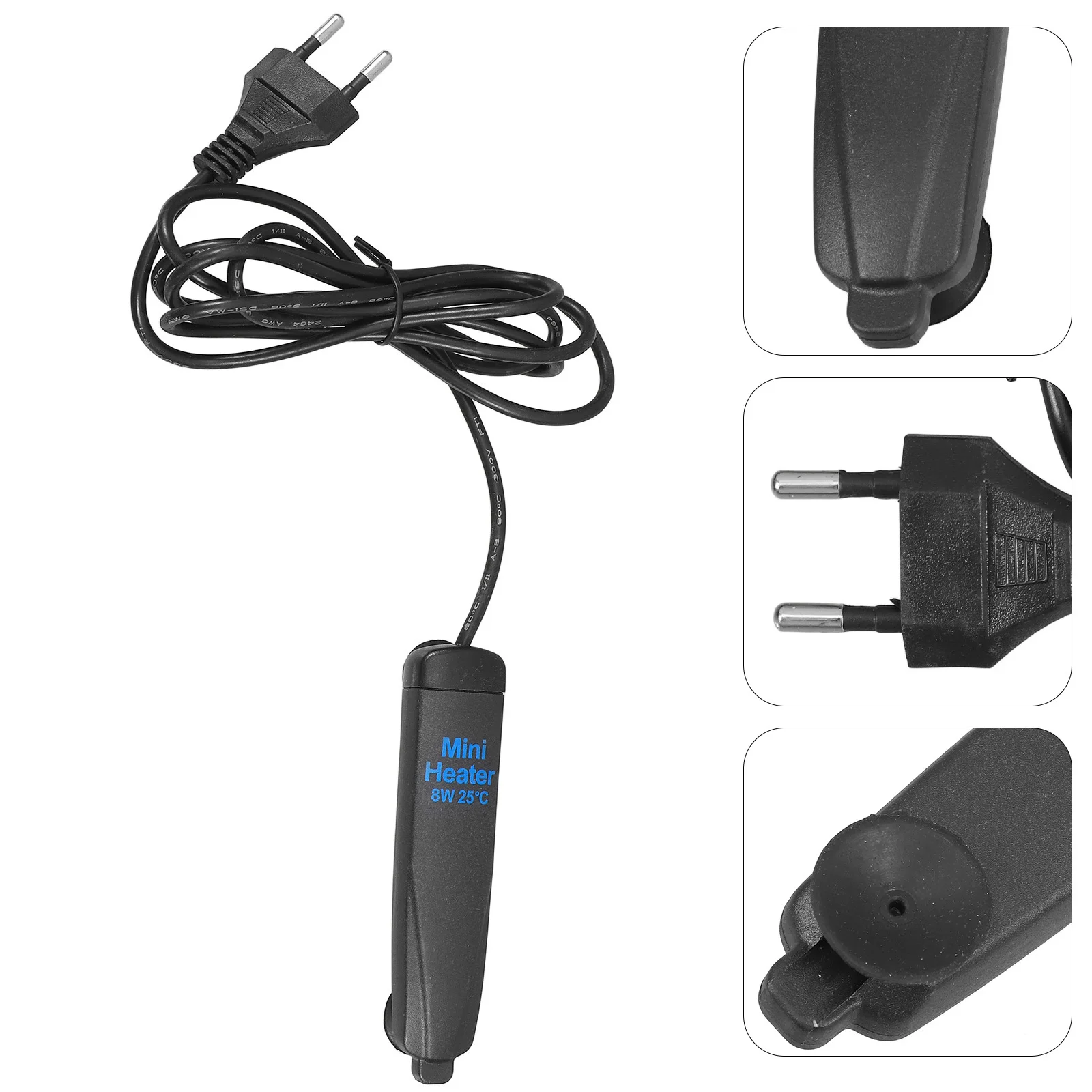 

Small Aquarium Heater Submersible Constant Temperature Fish Tank Heating Rod Turtle Tank Heater Aquarium Accessories Eu Plug