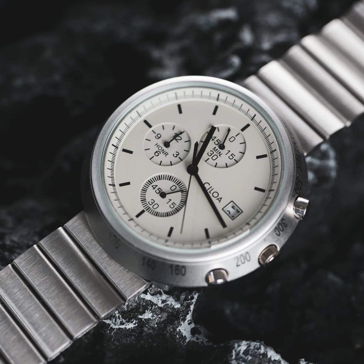 CILOA Neue elegante, lässige Business-Quarzuhr für Herren – großes Zifferblatt, wasserdicht