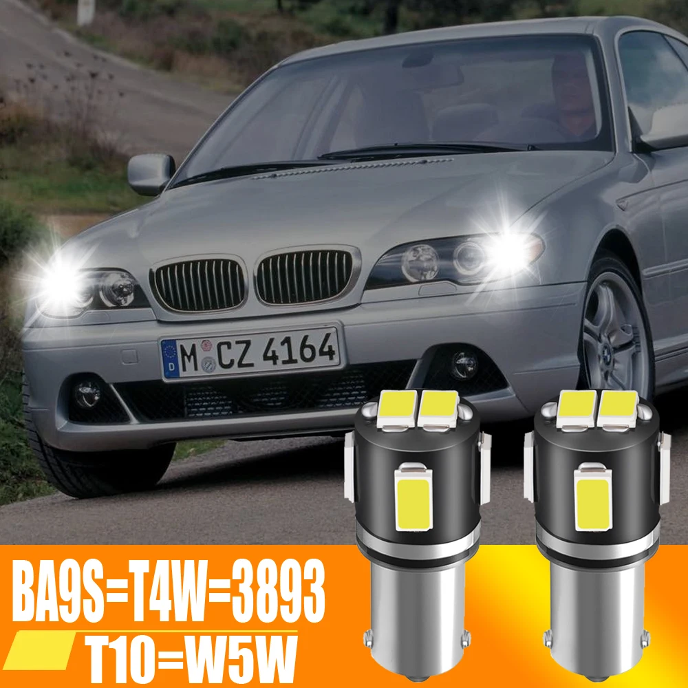 2PCS BA9S H5W Super…