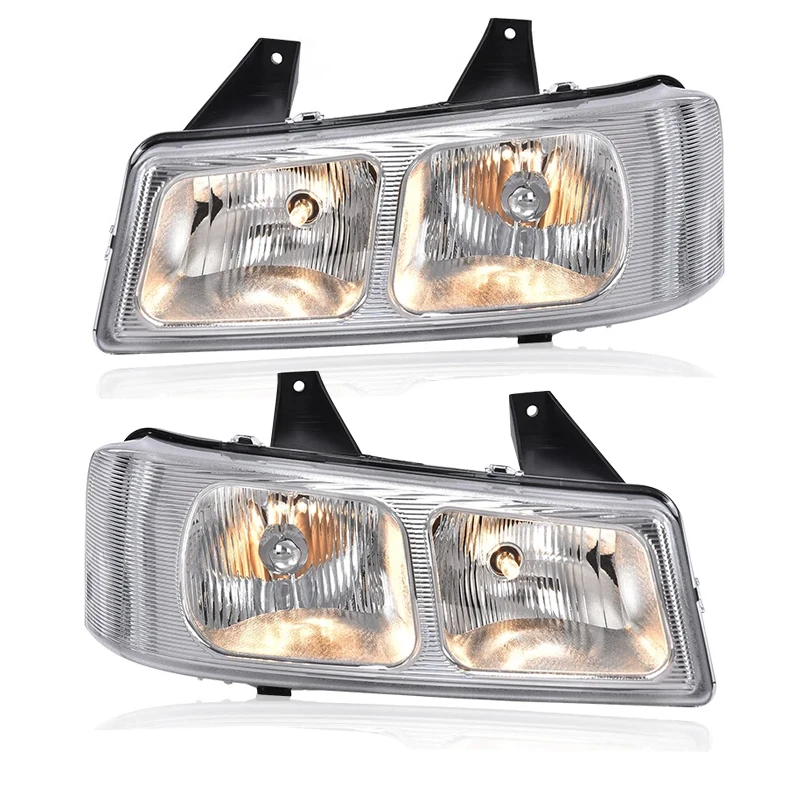Clear Lens Koplamp Voor Chevy Express GMC Savana Van 2003-2019 Auto Halogeen Richtingaanwijzer Stop Signaal Mistlamp