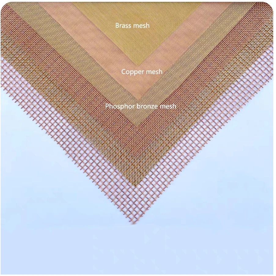 

Чистая латунь/Похфорная бронза/медная проволочная сетка/сетка EMI/тканая сетка