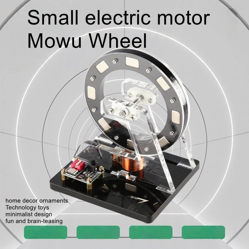 Small Hall Motor Ferris Wheel Brushless Motor Model Bedini Motor Low Power High Speed Technology Pendant