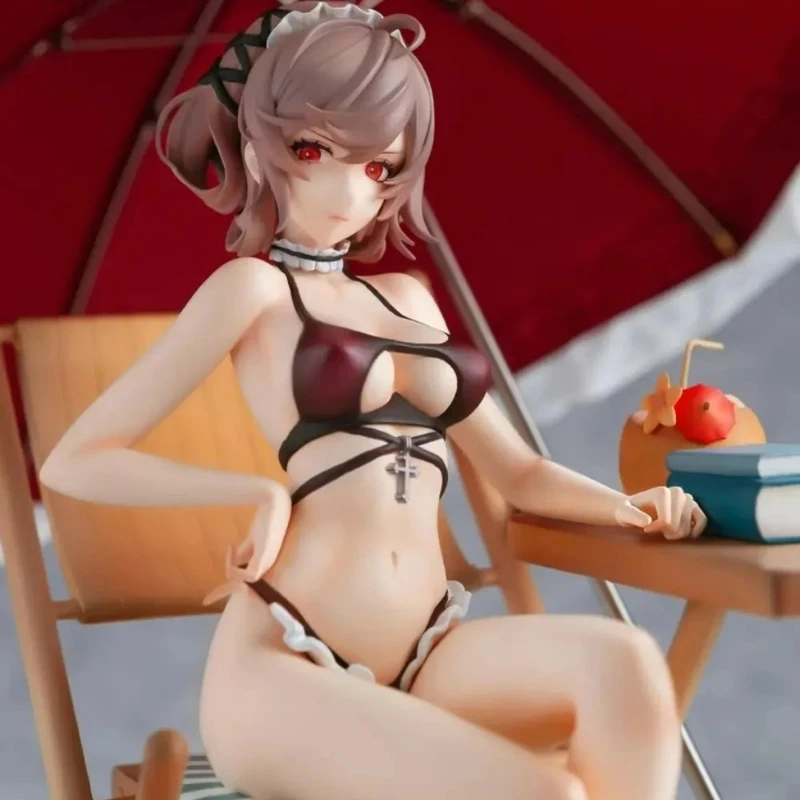 

Купальник Animester Judith Ver. Аниме-фигурка 1/7, высота 28,8 см, пляжная, сексуальная, милая, коллекционная игрушка, кавайная декоративная кукла для взрослых, подарок