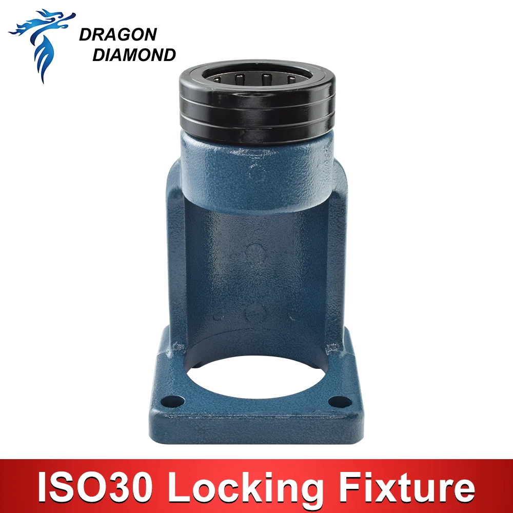 Vertical Tool Holder Tightening Fixture ISO Tool Holder Locking Fixture for CNC Machine with Ball Bearing