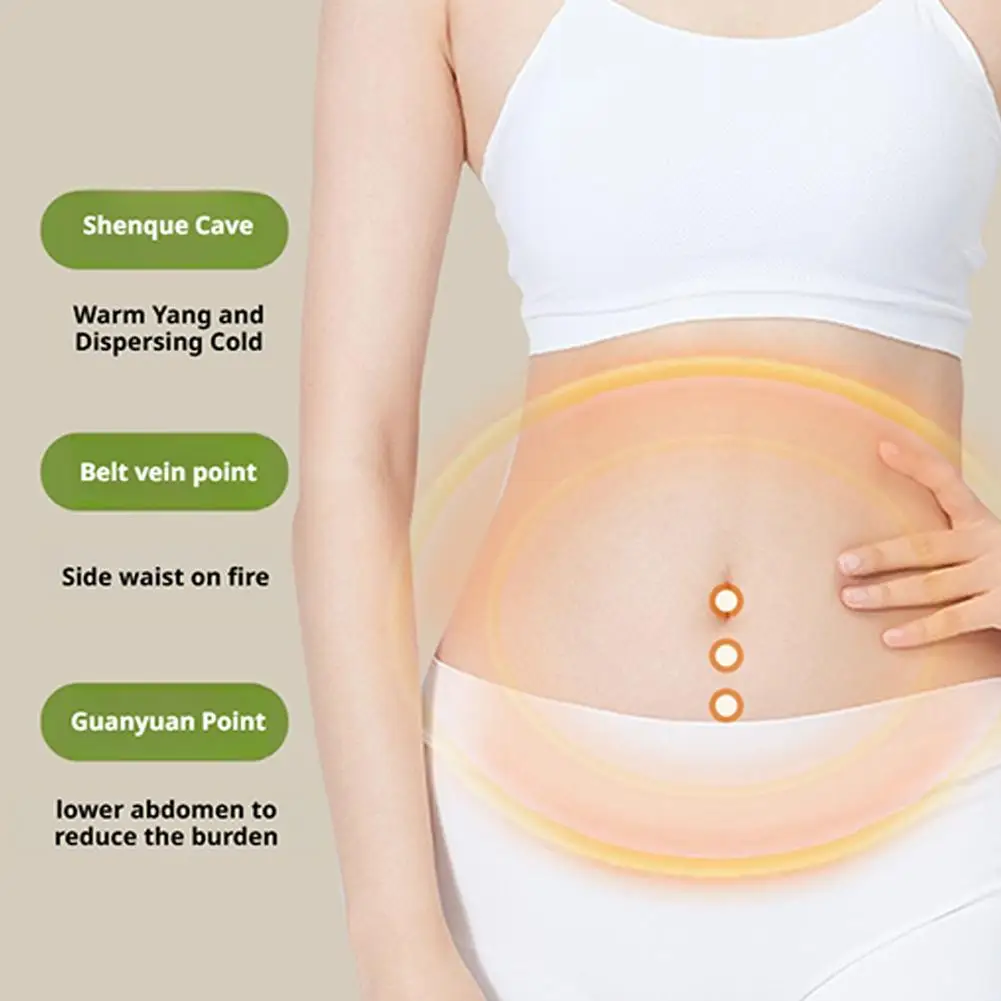 1PC/1BOX Natural Weight Loss Navel Patches, Moxa Herbal Belly Fat Burning Stickers, Ayurvedic Detox Slimming Belly Wrap CARE view 6