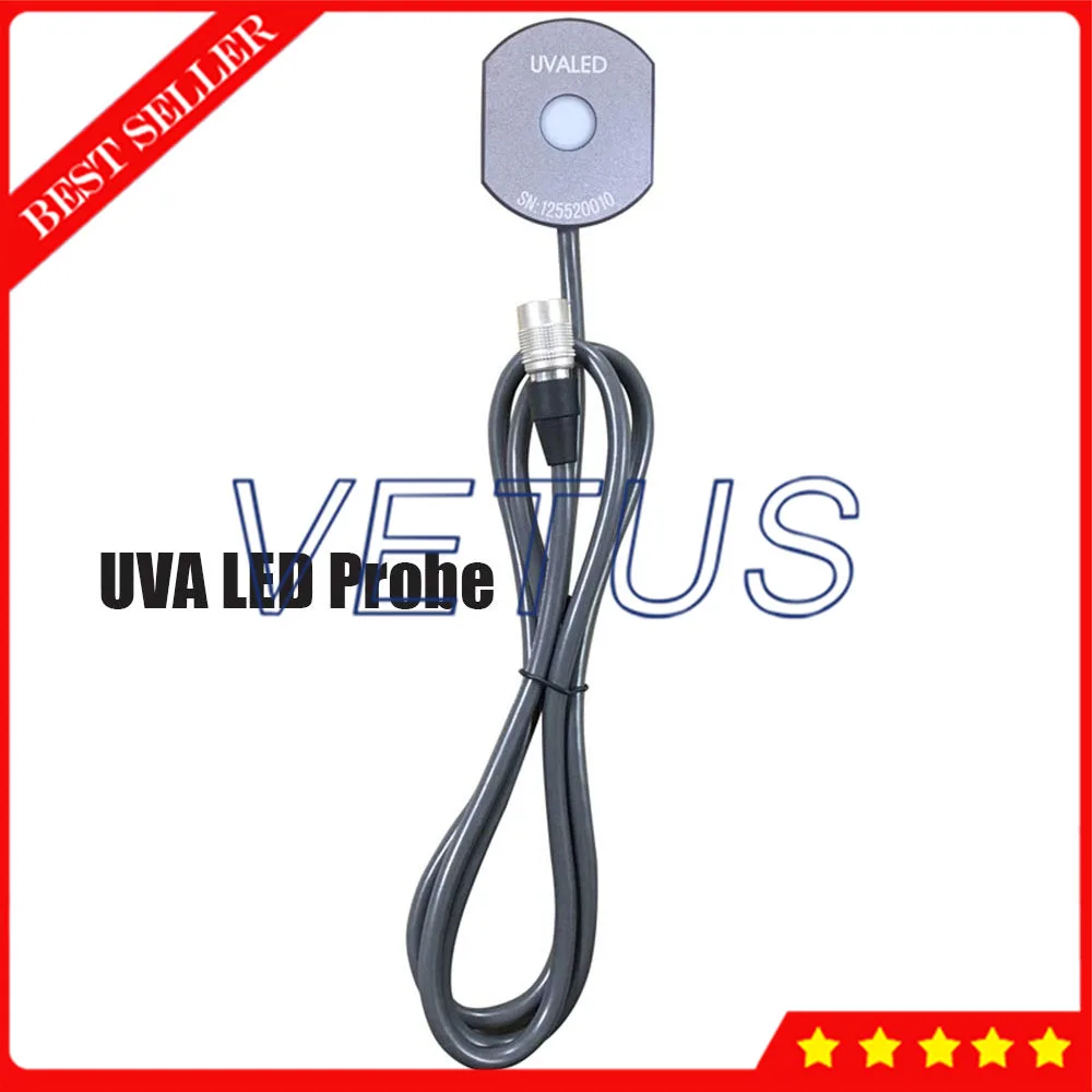 UV Light Meter Ultraviolet Radiometer LS125 with UVA LED Probe 340nm to 420nm for Intensity and Energy Measurement of LED Lamps