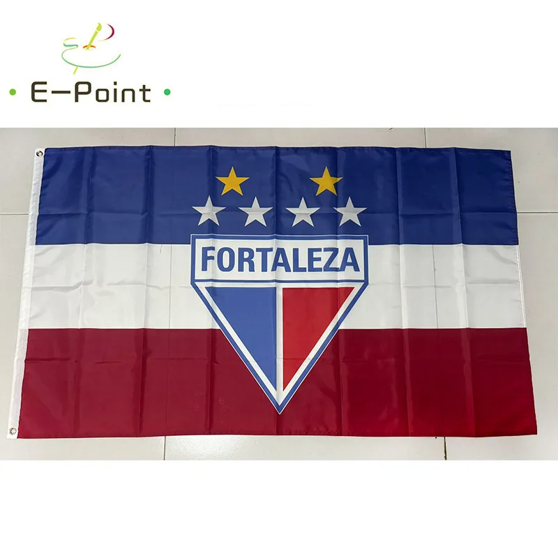 Bandera EC de la Fortaleza de Brasil, 3 pies x 5 pies (90x150cm), adornos navideños para el hogar, bandera, regalos