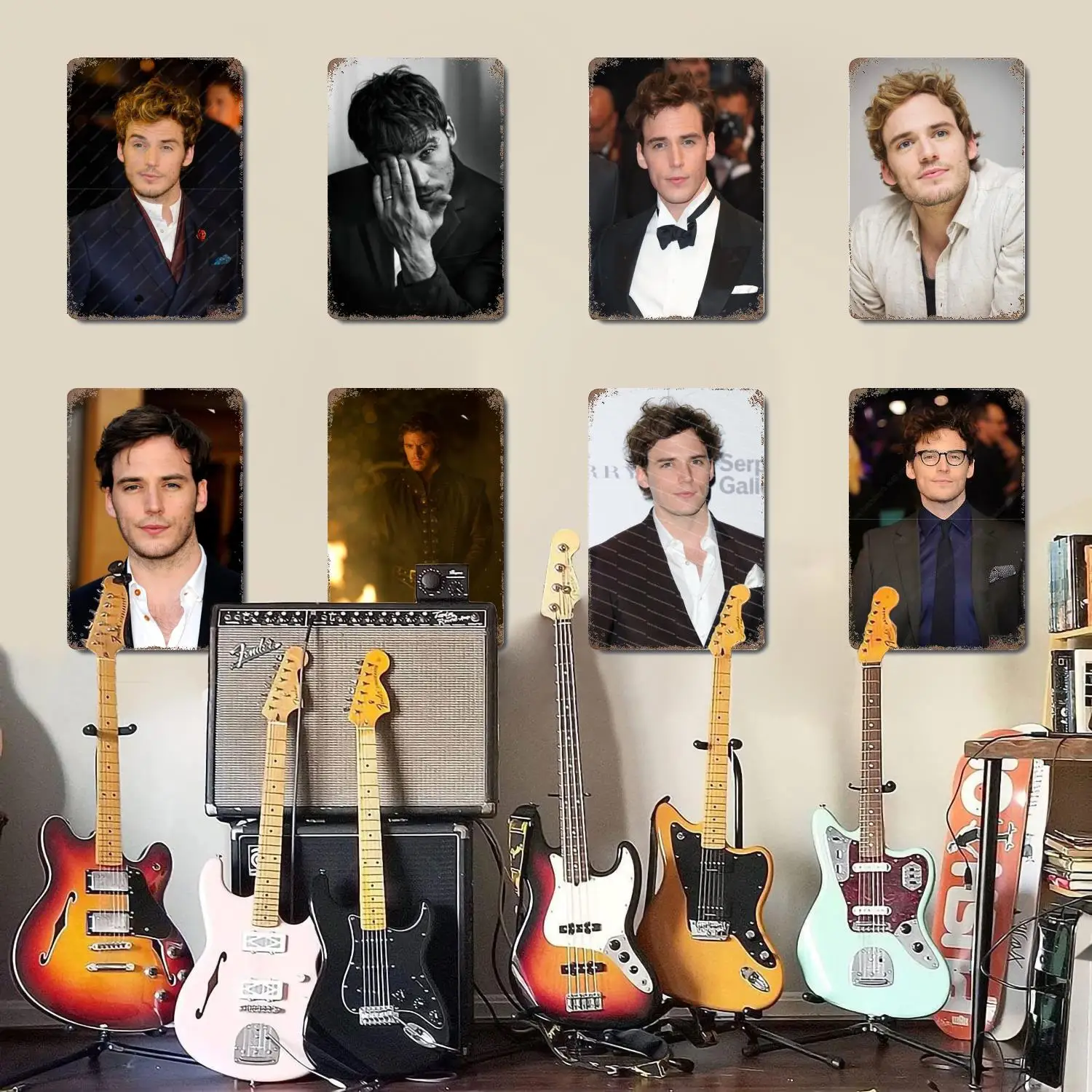 

Сэм Кларн актор плакат металлические вывески настенный декор винтажные жестяные вывески капитан металлический плакат Декор для бара, паба, клуба, украшение стены