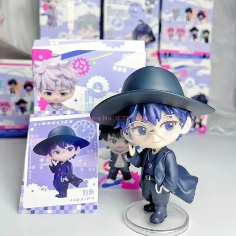 Link klik Musim 2 kembali dalam waktu seri kartun Lu Guang Chen Xiaoshi Li Tianchen Li Tianxi Qiao Ling tokoh Model hadiah anak-anak