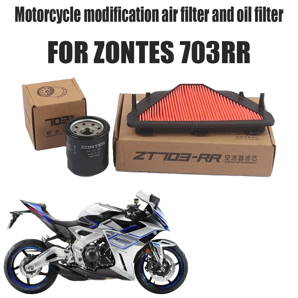 

For ZONTES 703RR 703-RR RR 703 RR Motorcycle Air Filter Assembly Air Filter Oil Filter Accessories