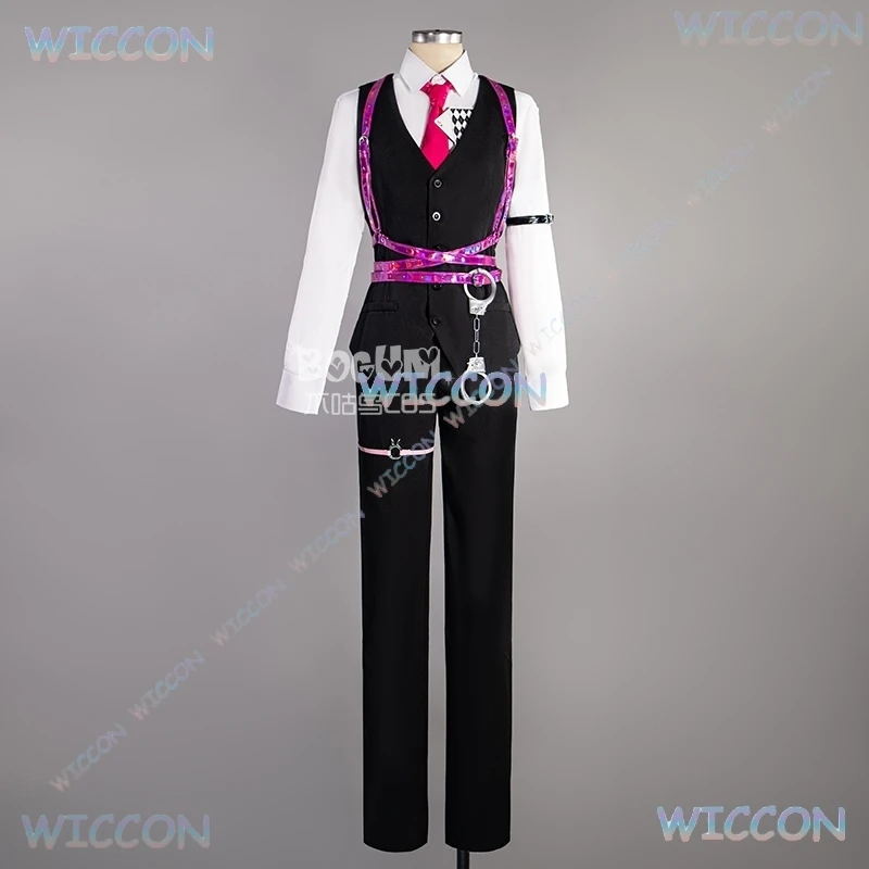 

Mikku Rabbit Hole Cosplay Mikuu Doujin Cosplay Costume Costume Vest Shirt Pants Full Set Men Ver Halloween Roleplay