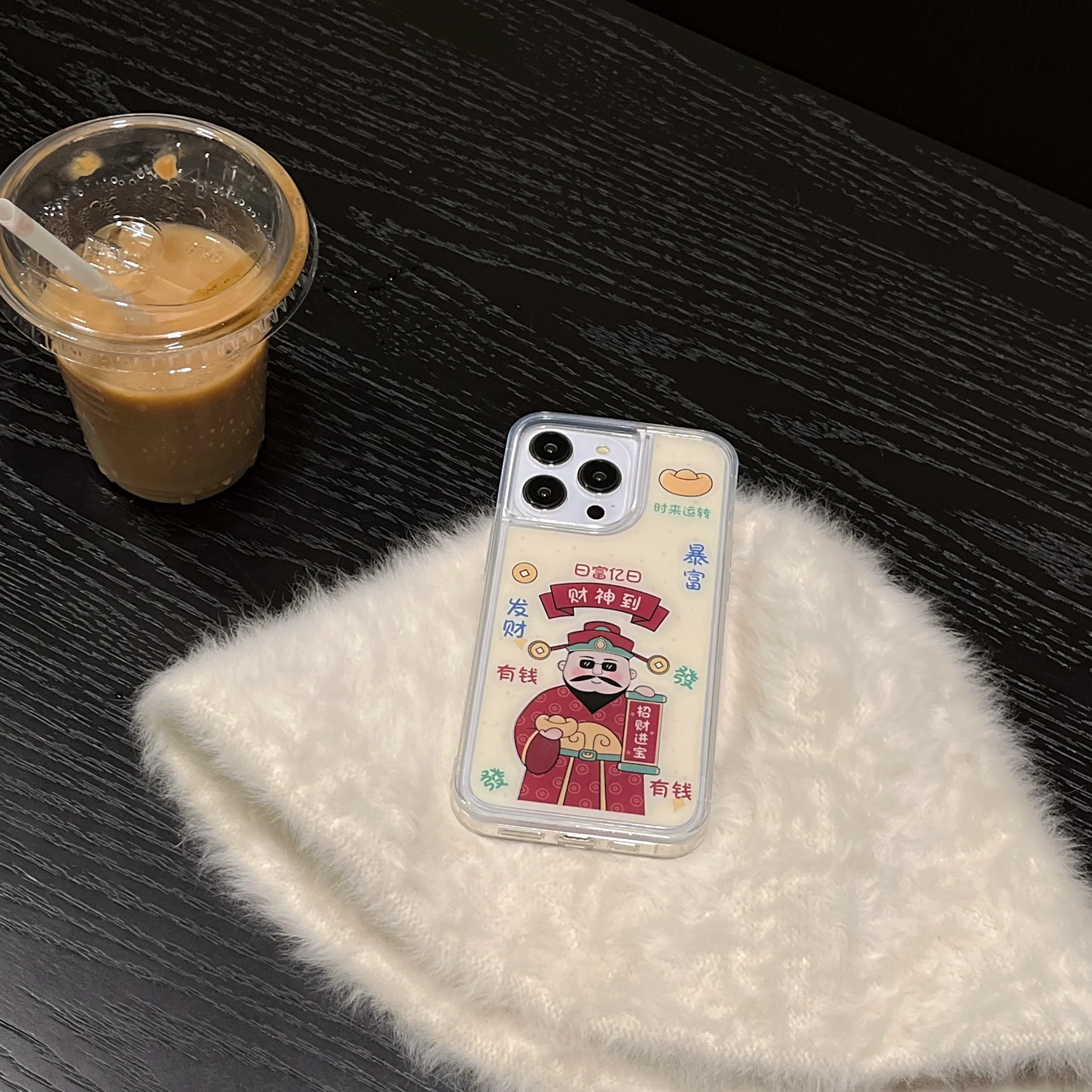 3D Quicksand Cartoon Wealth pattern For iphone 15 15Pro 15Promax 11 12 12Promax 13 13Promax 13Pro 14 14Pro 14Promax hard shell