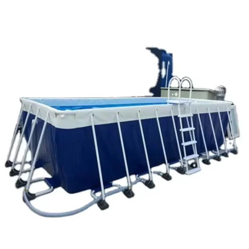 Large Outdoor Above Ground Mobile Bracket Inflatable Mobile Metal Frame Swimming Pool Can Be Customized
