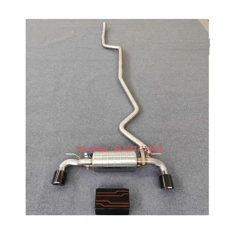 

Upgrade Custom Exhaust for 1 Series E87 F20 F21 116i 118i 120i 125i Quality Ss304 Muffler Valved Catback Exhaust With Tips